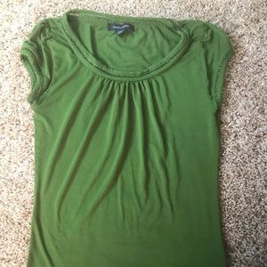 Short sleeved Banana Republic top—lovely details!
